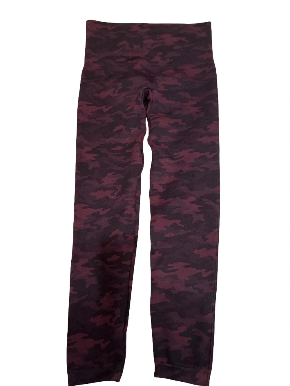 SPANX by Sara Blakely Women’s Large Maroon Camo Leggings